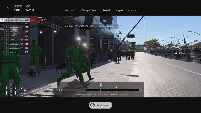 GT7 | 30 Minutes of Racing - Fiat 500 SS '08 drive at Bathurst смотреть онлайн