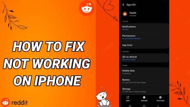 How To Fix Not Working On Iphone On Reddit смотреть онлайн
