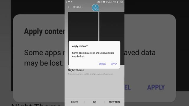 Night ( Dark) theme for samsung mobiles | install & apply | By Tech-18 News смотреть онлайн