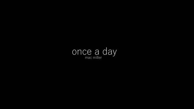 once a day - mac miller (cover) смотреть онлайн