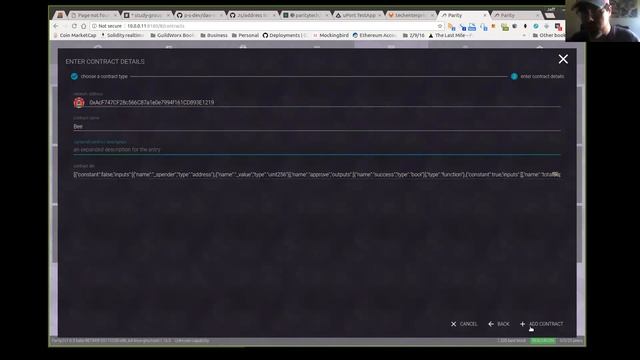 Giveth.io ethereum work study 2017-05-20 = natspec, parity browser, etc смотреть онлайн