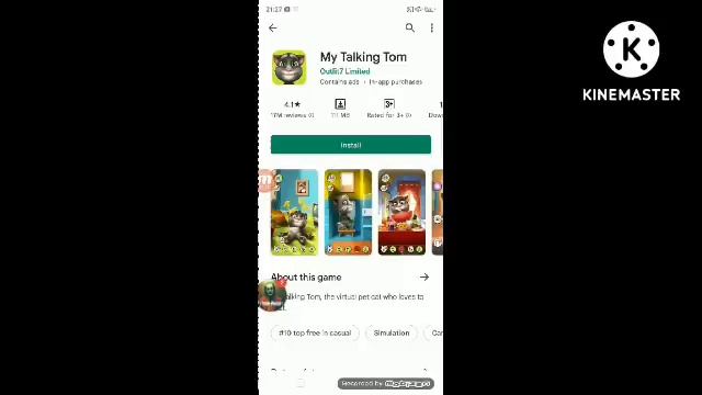TALKING TOM CAMP - DOWNLOAD FROM PLAY STORE AND APP STORE (IOS & ANDROID)