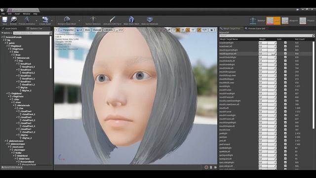 Facial Capture With ARKit IPhone For Daz3D Genesis 8 Female In UE4