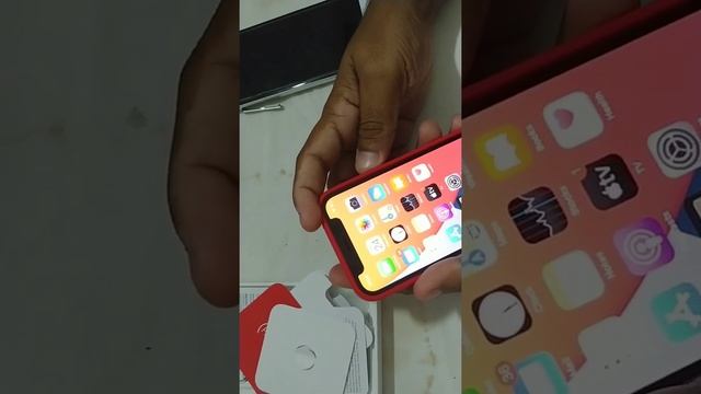 UNboxing and setting Up New apple iPhone 12mini Red for the first time смотреть онлайн