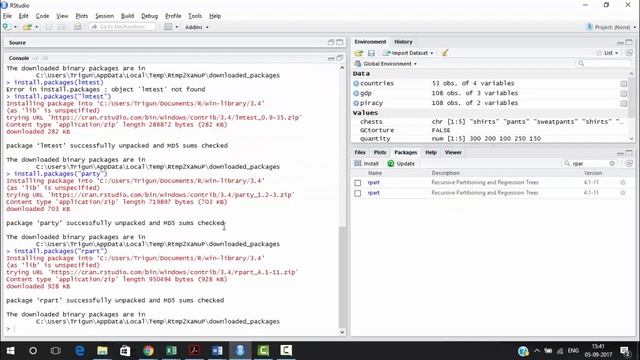 Install R & Rstudio 2018 in 10 minutes. смотреть онлайн