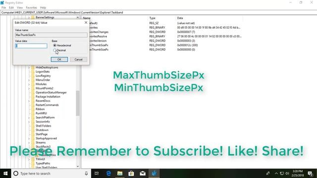 How to Change the Size of Taskbar Thumbnails in Windows 10 (Tutorial) смотреть онлайн