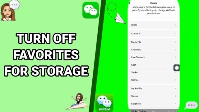 How To Turn Off Favorites For Storage On WeChat App смотреть онлайн