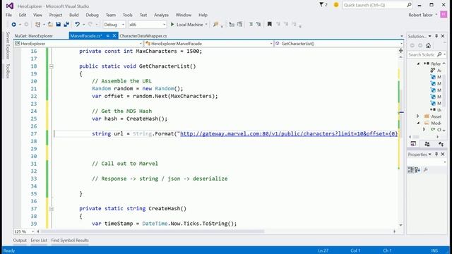 Windows 10 development for absolute beginners Hero Explorer Creating an MD5 Hash and Calling the смотреть онлайн