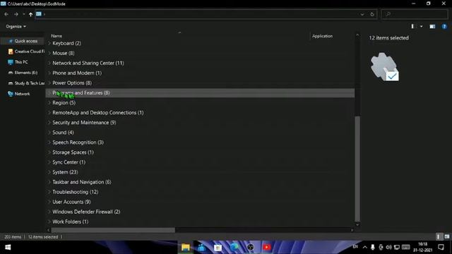 God Mode in 2 mins || Windows 10 / Windows 11 || Tech IT Smart смотреть онлайн