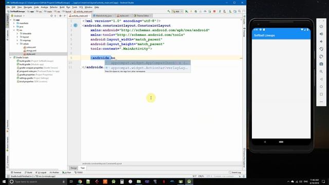 Softball Lineups App - Setting up the Home Screen UI Part 1 смотреть онлайн