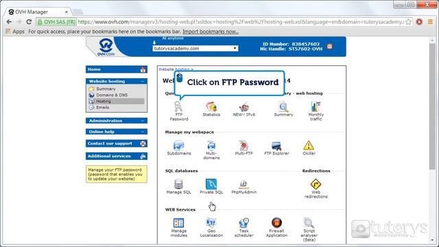 How to reset my FTP password with OVH? смотреть онлайн