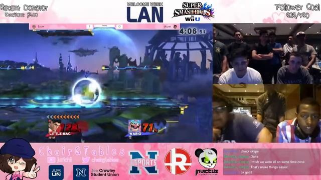 Dozer(Mac) VS Erow (Wario) - Sm4sh Tourney @ Nevada Esports Welcome Week LAN смотреть онлайн