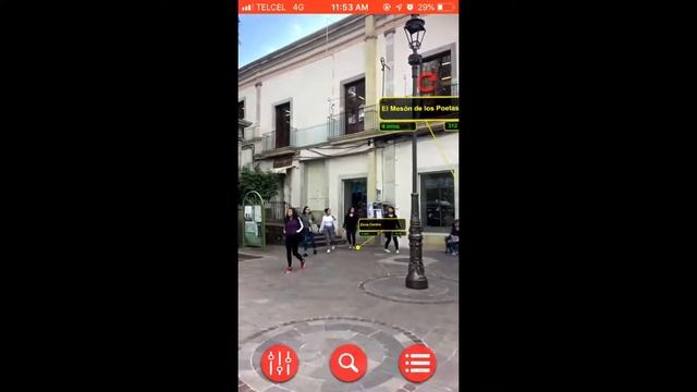 Street Explorer Augmented Reality based iOS App смотреть онлайн