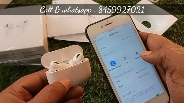 Airpods Pro Imported Clone Best Quality Same As OG super sound quality смотреть онлайн