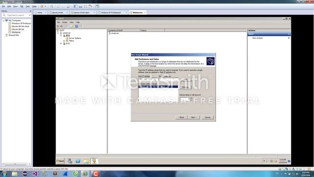 DHCP client-server Configuration on Windows Server 2008 смотреть онлайн