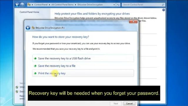 How to protect hard disk drives with password | Bitlocker Windows 7| Urdu/Hindi смотреть онлайн