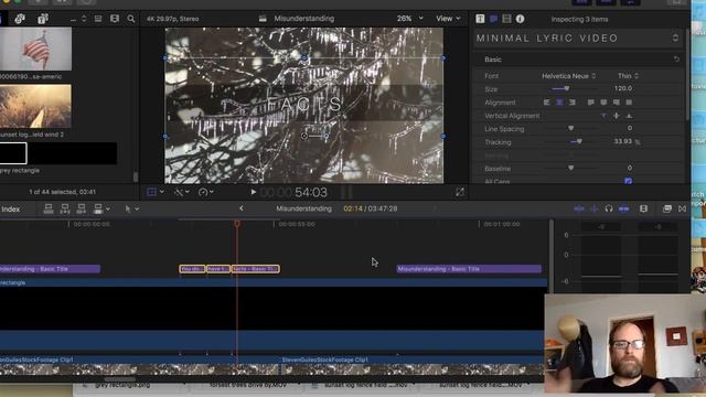 How To Copy Text Attributes To Multiple Text/Title Clips At The Same Time - Final Cut Pro X смотреть онлайн