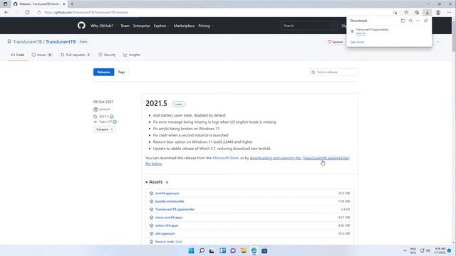 ❌ How to make WINDOWS 11 taskbar TRANSPARENT смотреть онлайн