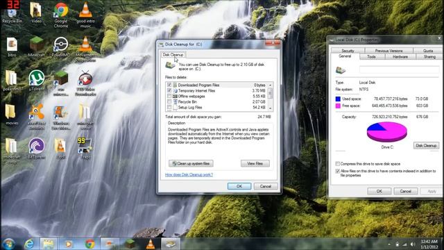 How to speed up your pc (windows 7) disk clean up method смотреть онлайн