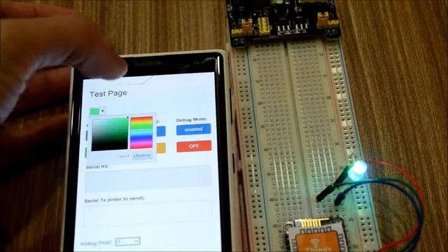 PWM with ThingsConnect over the Internet !! смотреть онлайн