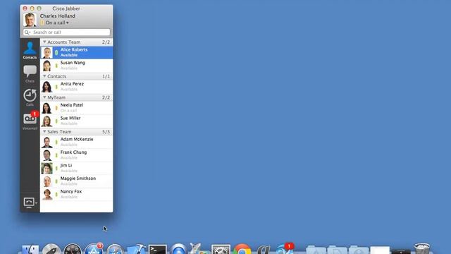 Jabber Mac Phone Presence смотреть онлайн