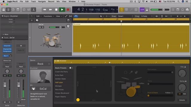 Drummer Track | The Ultimate Guide to Logic Pro X смотреть онлайн