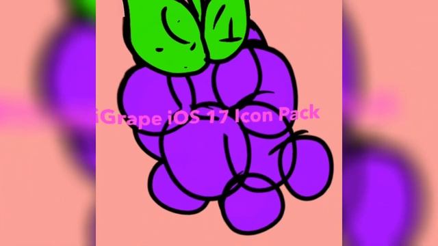 wow iGrape iOS 17 Icon Pack смотреть онлайн