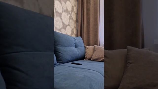 Готовый проект евро 2-Комнатной квартиры в Спутнике, г. Пенза. С новым ремонтом, мебелью и технико смотреть онлайн