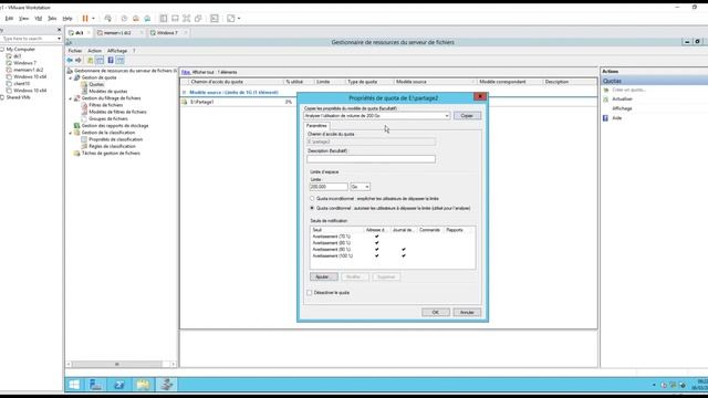 Configuration de Serveur de Fichier FSRM windows Server смотреть онлайн