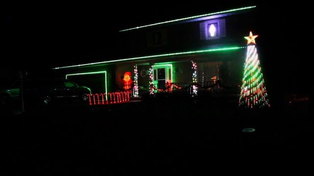 Light of Christmas - Toby Mac ft. Owl City light sequence for XATW смотреть онлайн
