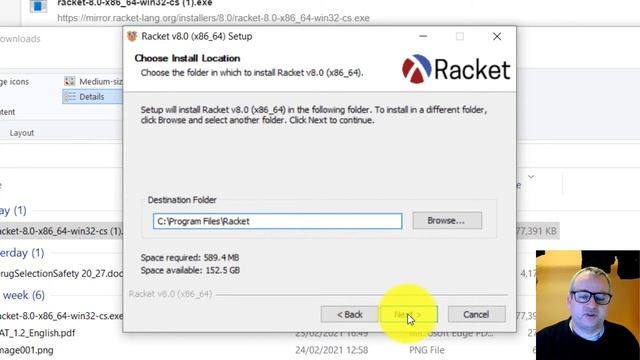 Installing Racket 8.0 on Windows 10 for the first time смотреть онлайн