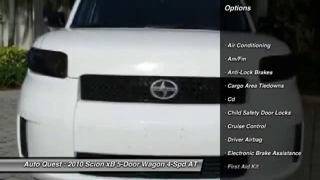 2010 Scion xB 5-Door Wagon 4-Spd AT Fort Myers Beach FL 33931 смотреть онлайн