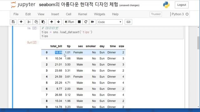 [초간단 파이썬 시각화]1편 Seaborn 아름다운 현대적 디자인: 분포도 그래프 그리기 смотреть онлайн