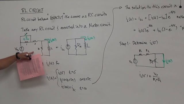 Engr15 lecture 7.6 Norton RL circuit смотреть онлайн