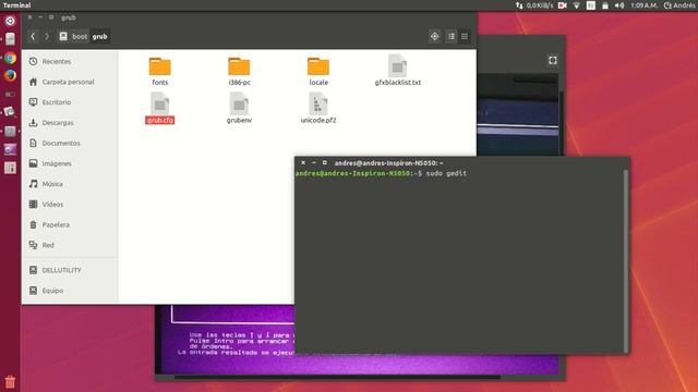 Configurar Grub, iniciar Windows por defecto смотреть онлайн