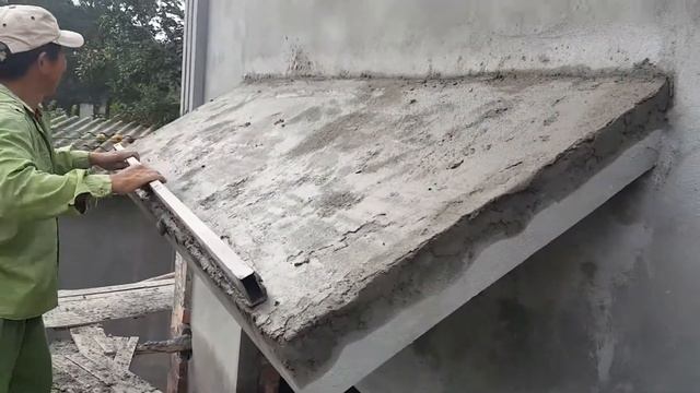 Construction Build Window Tiles Roof Simple And Easy - Building Roof Small Slope. смотреть онлайн