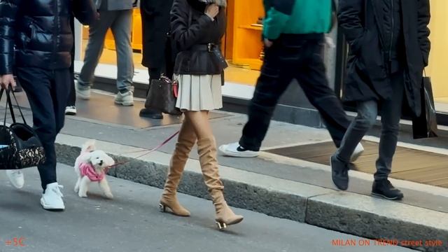 Uniquely Milanese Elegance. A Street Style you can only see in Milan. смотреть онлайн