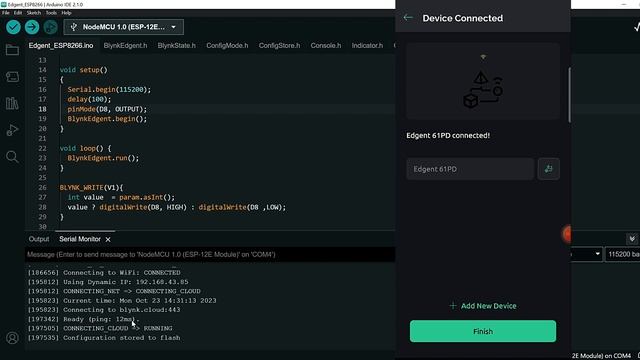 Blynk Edgent: OTA update & Dynamic WiFi Setup смотреть онлайн