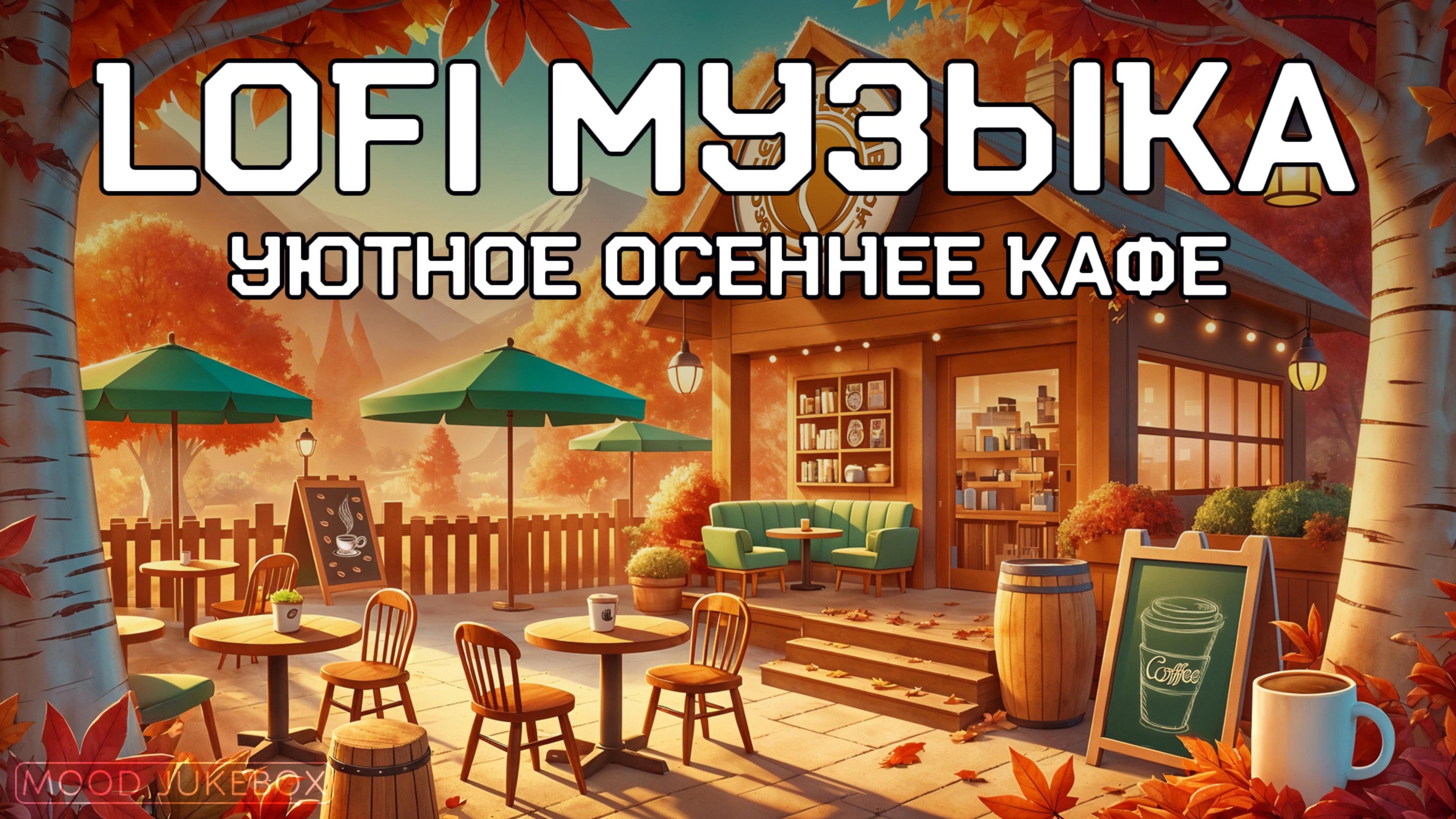 LOFI Музыка для отдыха, работы и учебы. Уютное осеннее кафе 🍂 смотреть онлайн