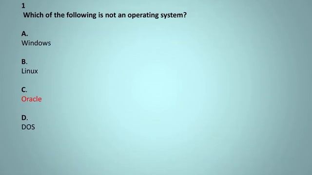MCQ's on computer Windows Operating System,Quiz,CBSE,NEET,IIT,JEE Main,JEE Advance,Engg,Polytechnic смотреть онлайн