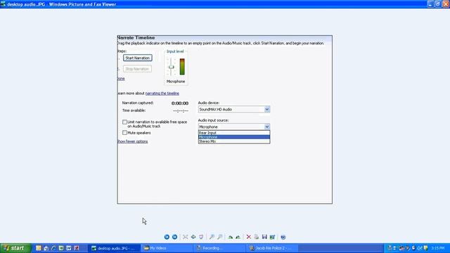 2 Record Narration Audio in Windows Movie Maker смотреть онлайн