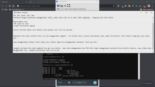 Tutorial setup magisk SSH on android