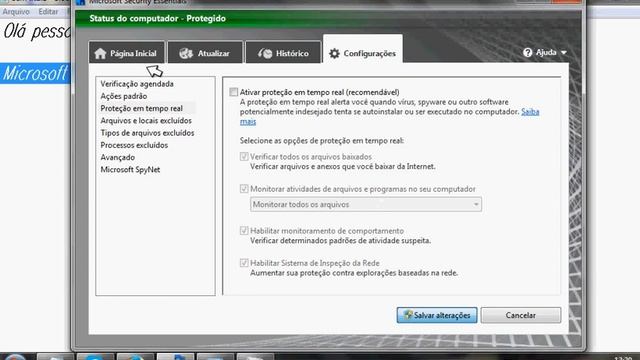 Como desativar o antivirus Microsoft Security Essentials смотреть онлайн