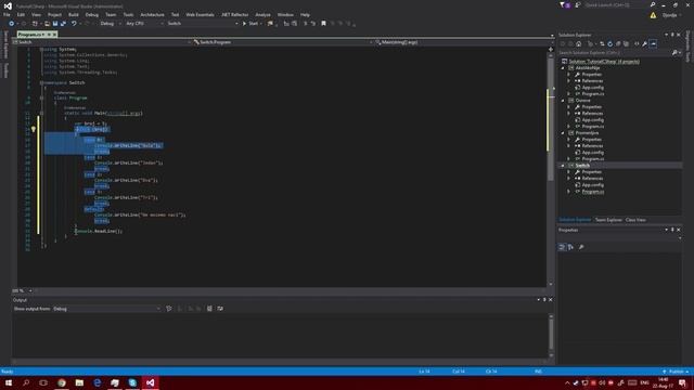 Osnove C# Programiranja #4: Switch & Case (Slucaj) смотреть онлайн