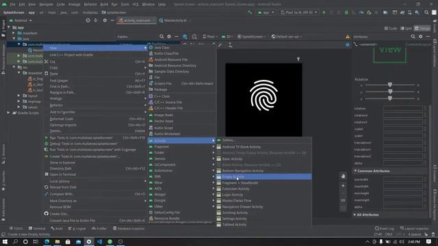 Splash Screen - Android Studio Tutorial смотреть онлайн