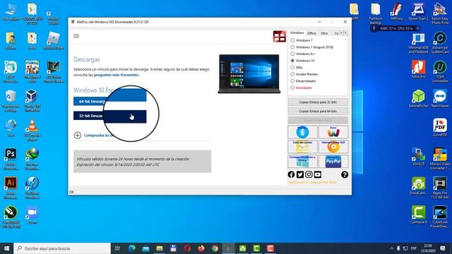 Como descargar Windows 10 original, usando Windows iso downloader смотреть онлайн
