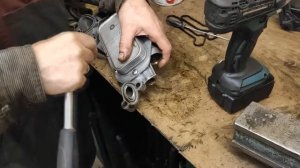 OPEL MOKKA  снимаем теплообменник  двигателя  и устраняем течь