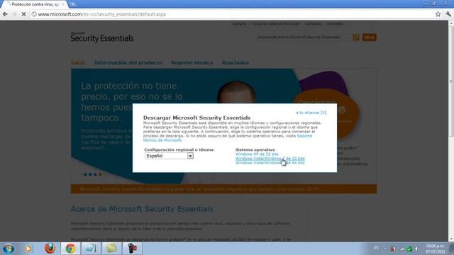Descargar e instalar Microsoft Security Essentials-Antivirus gratuito смотреть онлайн