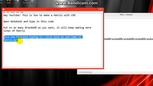How to make a Command Prompt Matrix смотреть онлайн