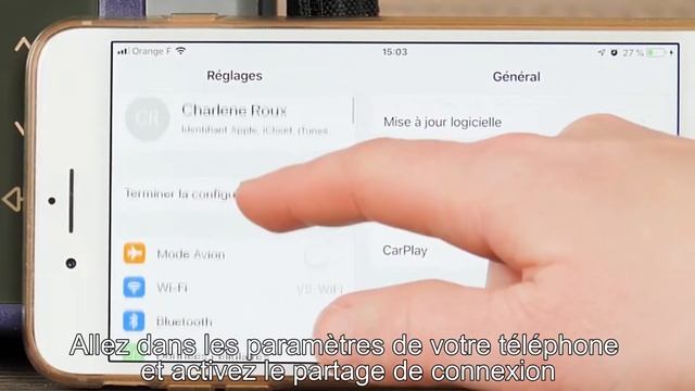 Comment connecter au réseau un MTS-4000 avec un iPhone/iPad en partage de connexion смотреть онлайн